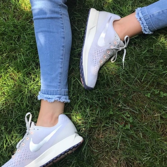 womens nike air zoom pegasus 34 light bone